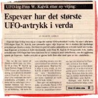 Espevaer UFO tidning Espevaer UFO tidning